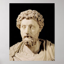 Bust of Marcus Aurelius Posters