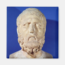 Bust of Zeno of Citium Refrigerator Magnet