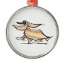 Busy Afghan Hound Christmas Tree Ornament