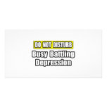 Busy Battling Depression photo cards