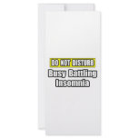 Busy Battling Insomnia rack cards