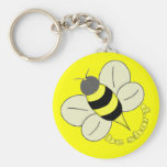 Busy bee keychains
