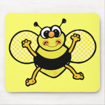 Busy Bee Mouse Pads