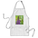 Busy Bee on the Purple Flower aprons