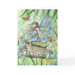 Busy Garden Fairy Greeting Card