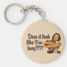 Busy Mum Key Chain
