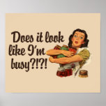 Busy Mum posters