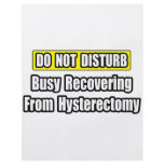 Busy Recovering From Hysterectomy flyers