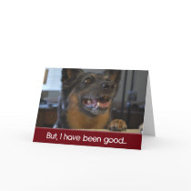 But I Have Been Good | Christmas Cards