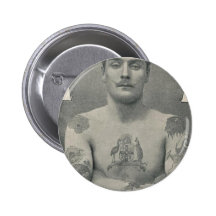 Butch Bruce, the tattooed Australian sailor Buttons