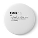 BUTCH lesbian buttons