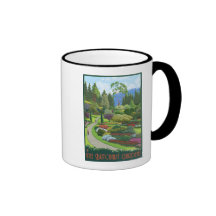 Butchart Gardens - Brentwood Bay Coffee Mugs