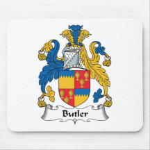 Butler Family Crest Mouse Mat
