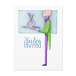 Butler Invitation Postcard