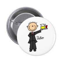 Butler Stick Figure Pins