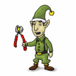 Butt Elf Cut Outs photo sculptures