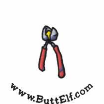 Butt Elves Ladies Embroidered Shirt
