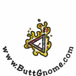 Butt Gnome Ladies Long Sleeve Shirt embroidered shirts