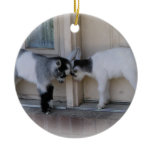 BUTT HEADS BABY GOATS CHRISTMAS ORNAMENTS ornaments