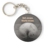 Butt-shroom keychains