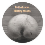 Butt-shroom stickers