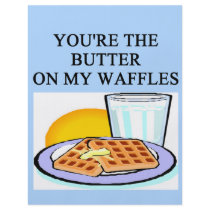 butter and waffles lover