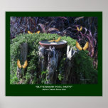 "BUTTERFAIRY POOL PARTY" POSTERS