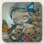 "Butterflies and Bones" Coaster cork coasters