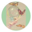 Butterflies and Bubble stickers