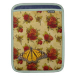 BUTTERFLIES AND ROSES iPad SLEEVES