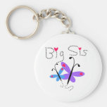 Butterflies Big Sis Key Chains