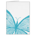 Butterflies blue cards