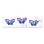 Butterflies Bumper Sticker bumper stickers