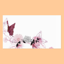 Butterflies Business Card business cards