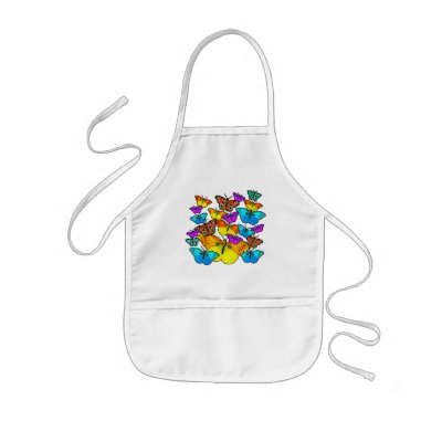 Butterflies! Butterflies! Apron by Aquavel