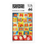 Butterflies Dancing Stamps