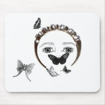 Butterflies everywhere mouse mats
