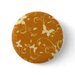 Butterflies Floral 10% Off Sale Pinback Button