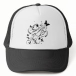 Butterflies Flowers Stars hats