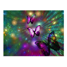 Butterflies Forever Postcard
