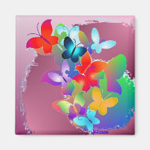 Butterflies Fridge Magnets
