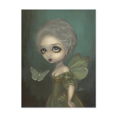 "Butterflies in Gloom" Postcard by strangeling