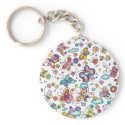 Butterflies in the Clouds keychains