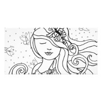 Butterflies In The Wind Photo Greeting Card