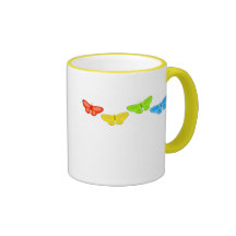 butterflies mugs