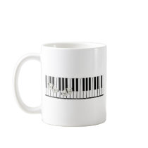 butterflies on keyboard Theme Coffee Mugs