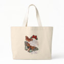 Butterflies - Orange and Brown bags