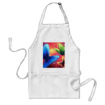 Butterflies Party Art Painting - Multi Apron