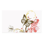 Butterflies Profile Card business cards