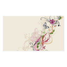 Butterflies Profile Card Business Card